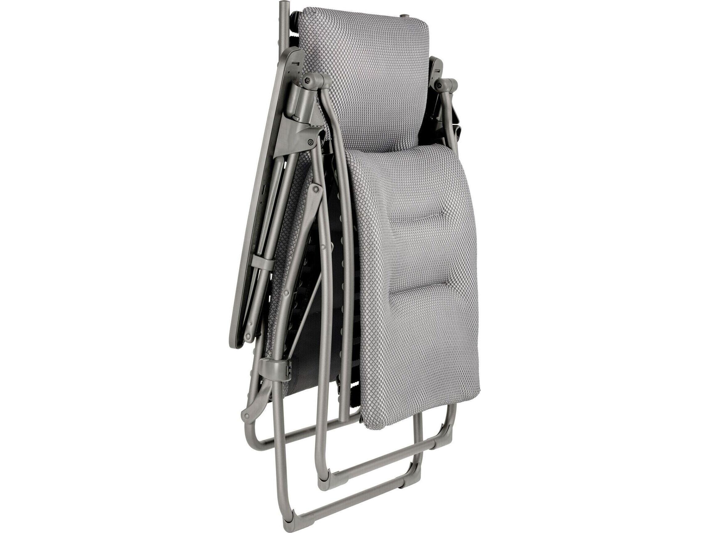 Lafuma Evolution Steel Cushion Lounge Chair