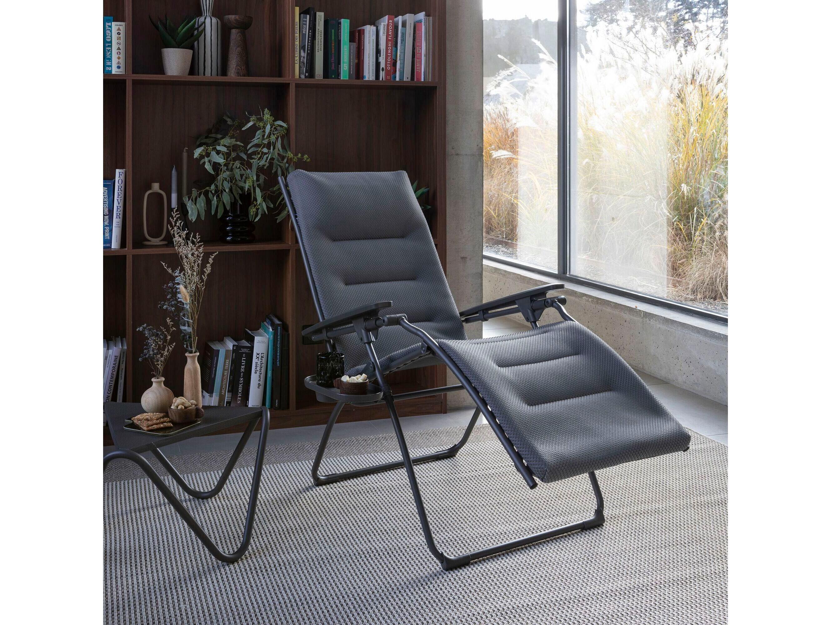 Lafuma Evolution Steel Cushion Lounge Chair