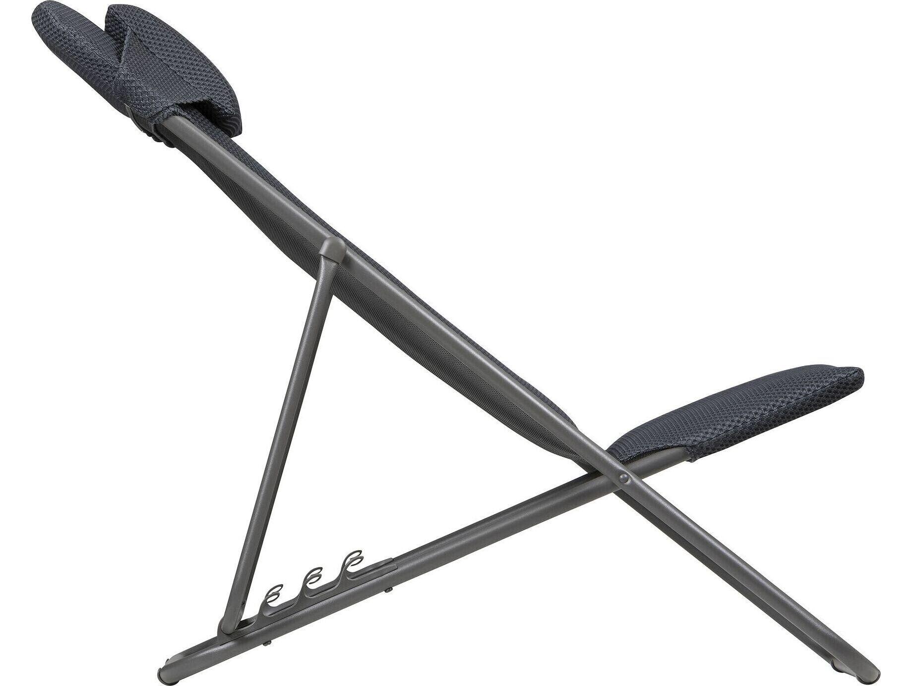 Lafuma Maxi Transat Steel Cushion Lounge Chair