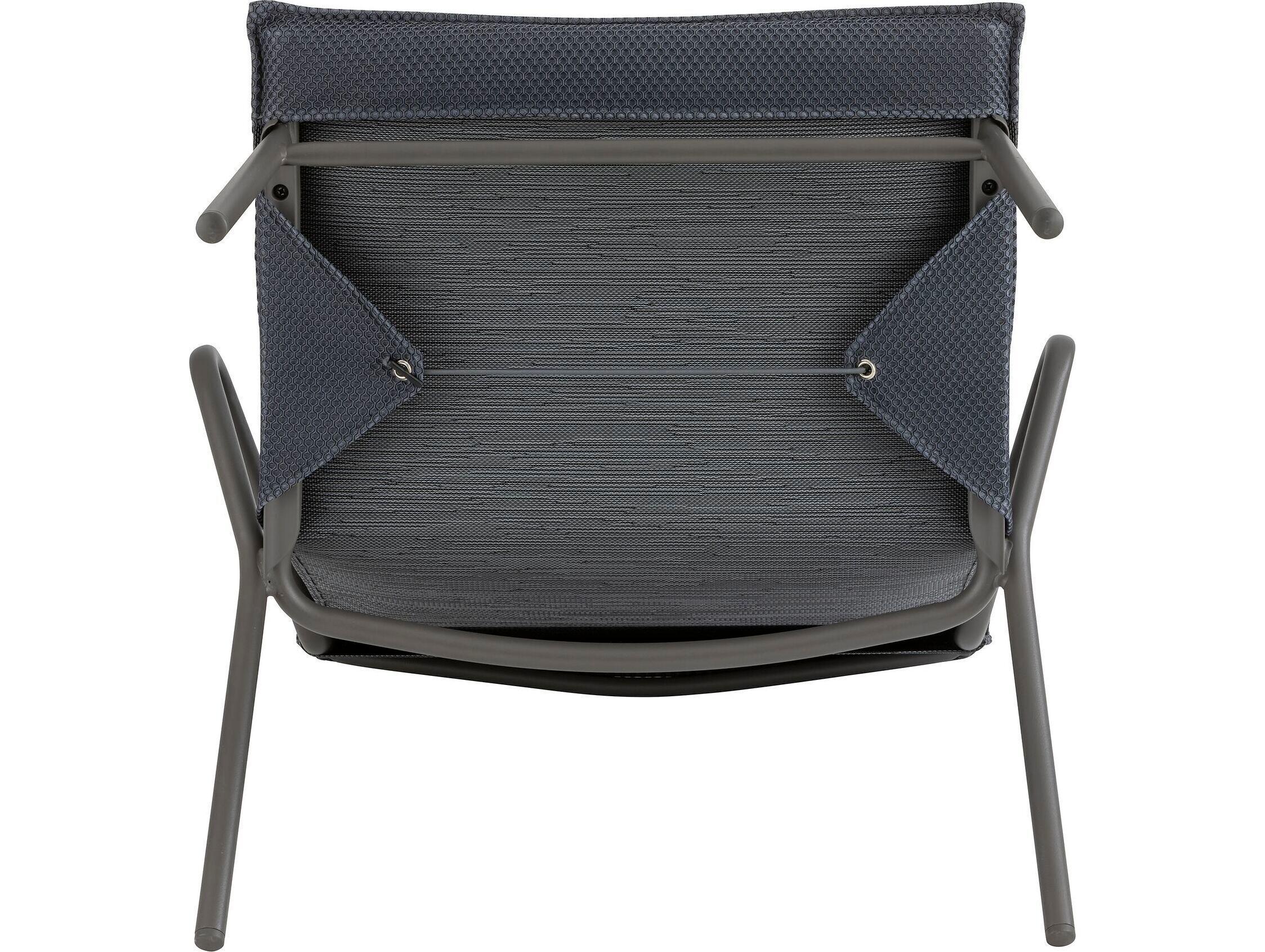 Lafuma Vence Steel Cushion Lounge Chair