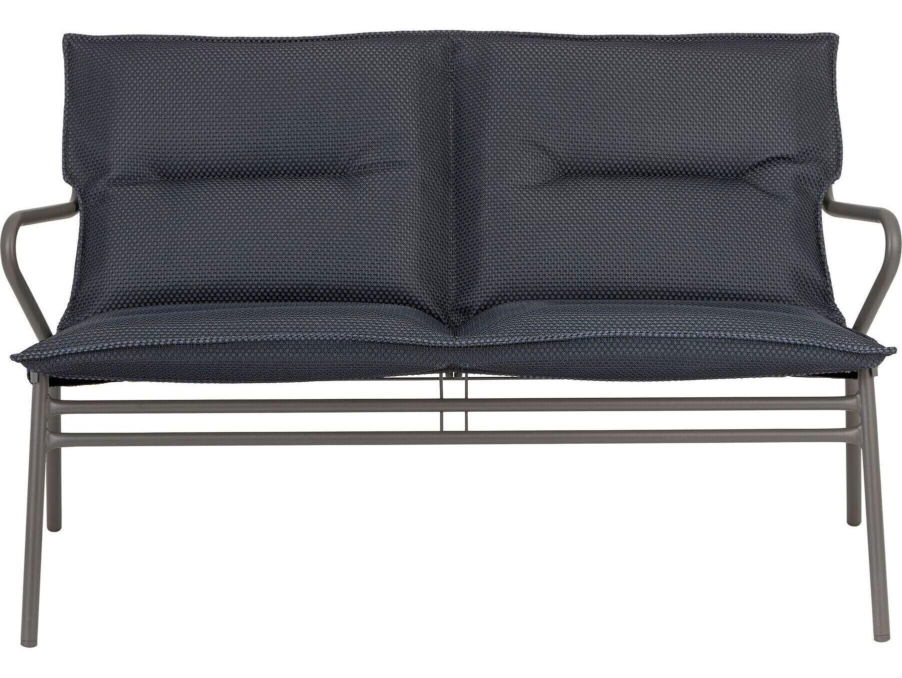 Lafuma Vence Steel Cushion Bench