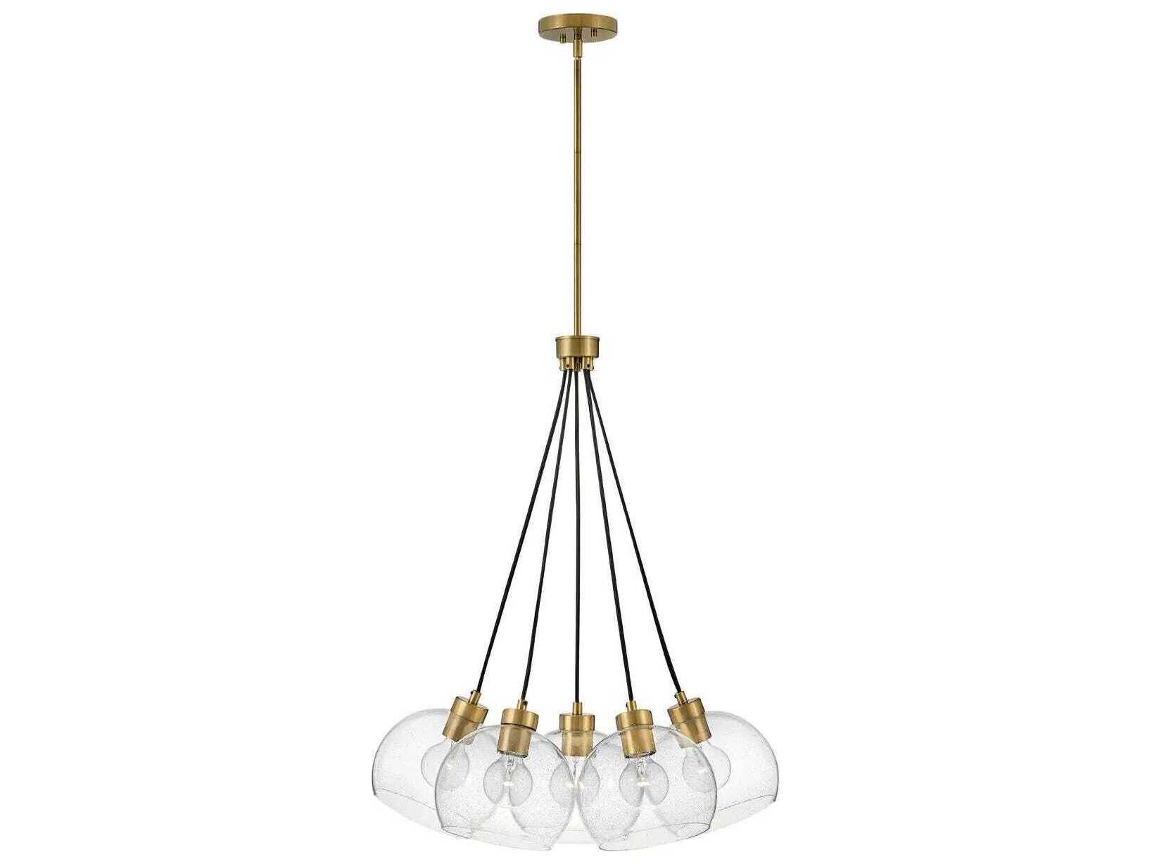 Lark Living Rumi 5-Light Lacquered Brass Globe Pendant
