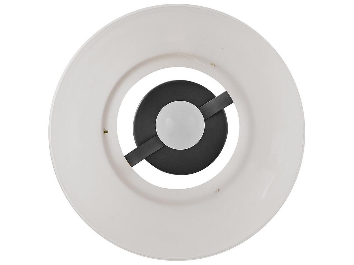 Lark Living Tori 1-Light Black Bell Semi Flush Mount