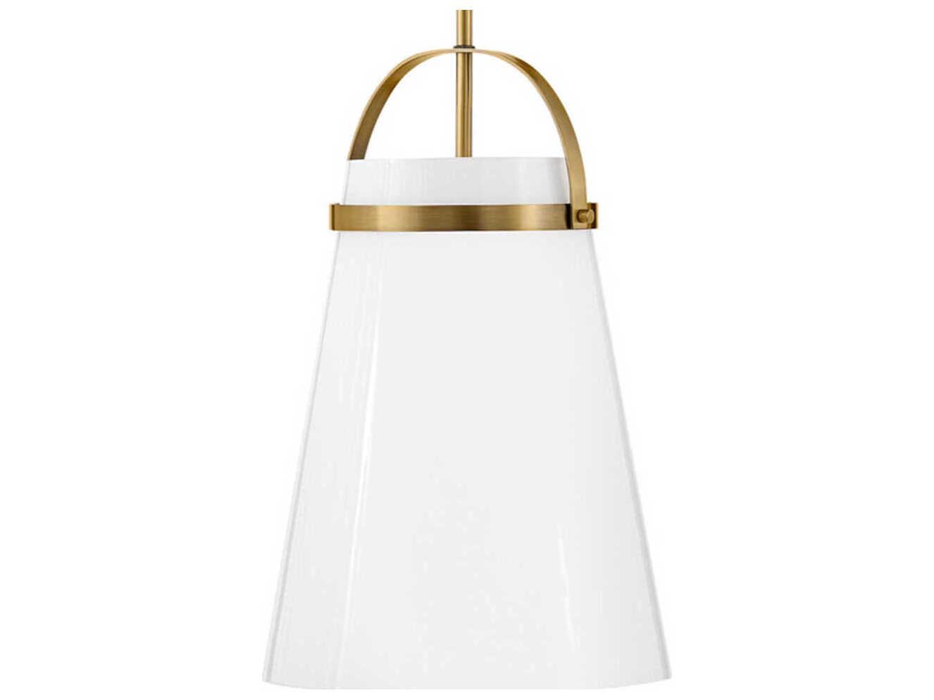 Lark Living Tori 1-Light Lacquered Brass Mini Pendant