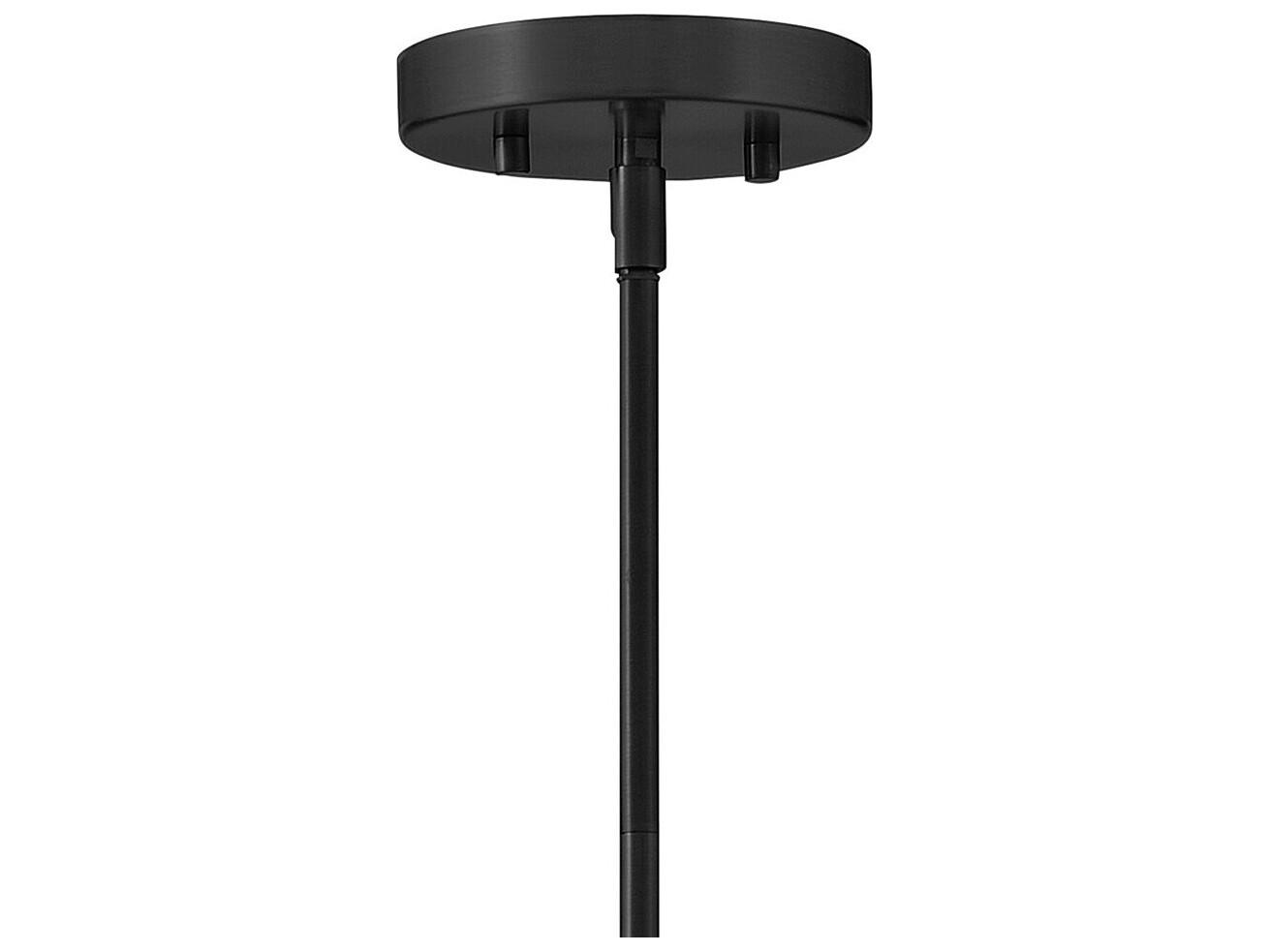 Lark Living Tori 1-Light Black Bell Pendant