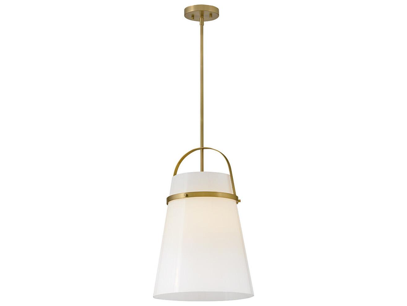 Lark Living Tori 1-Light Lacquered Brass Bell Pendant