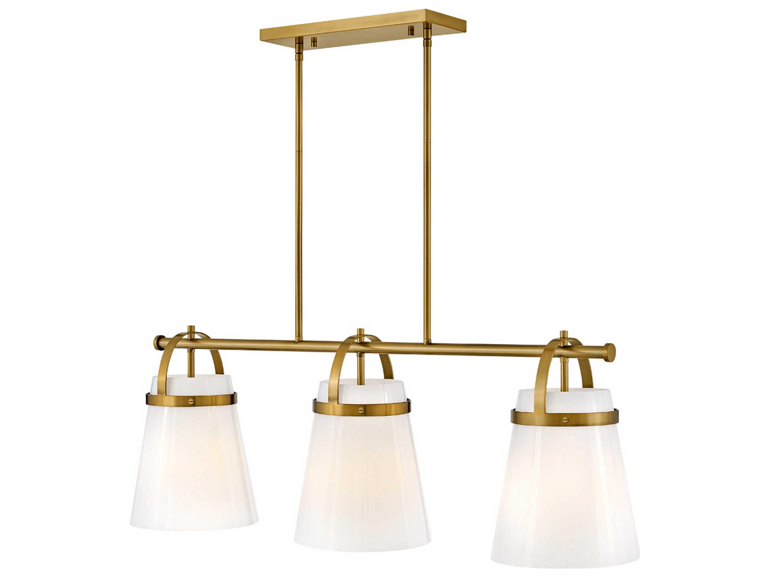 Lark Living Tori 1-Light Lacquered Brass Island Pendant