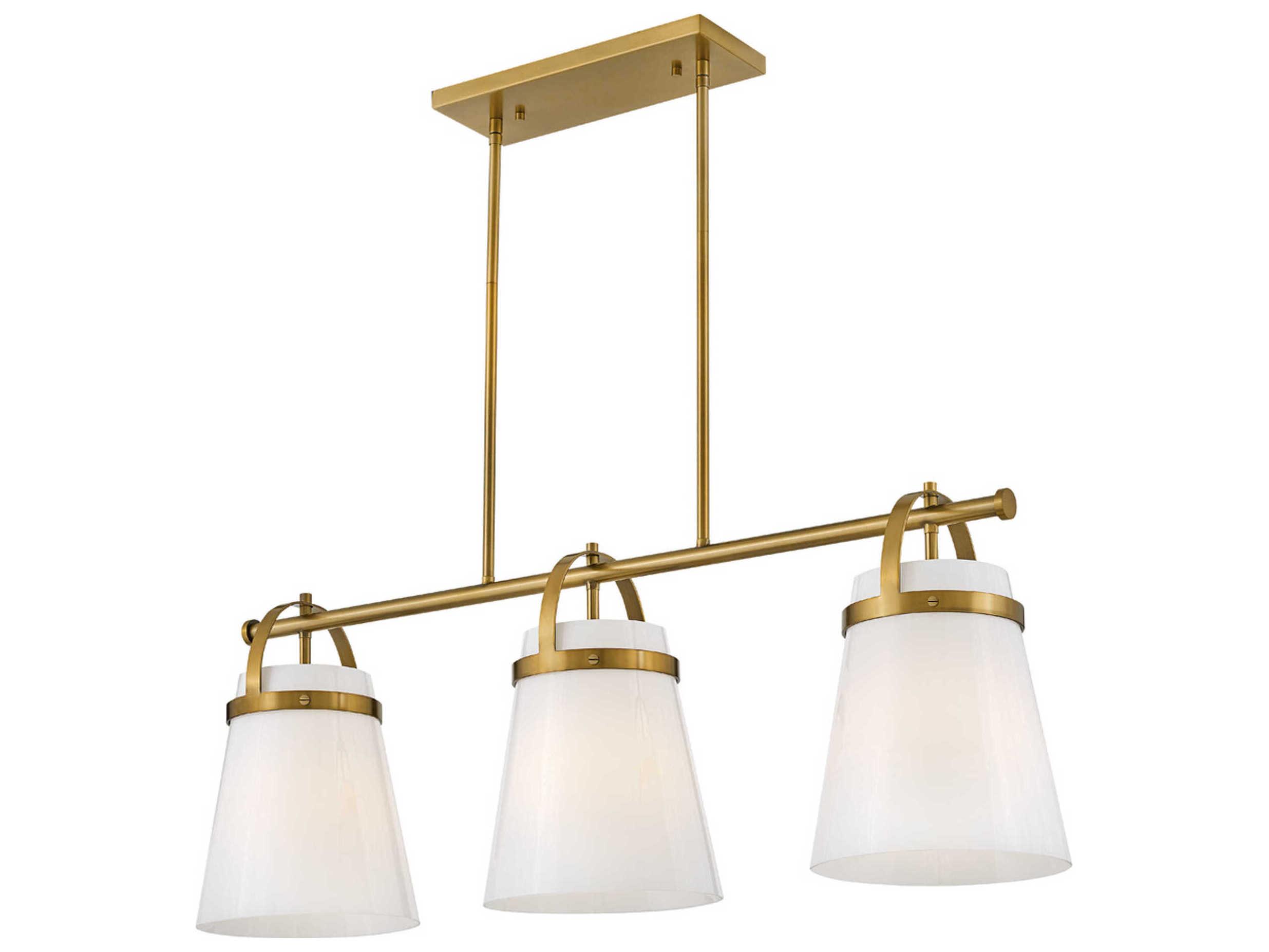 Lark Living Tori 1-Light Lacquered Brass Island Pendant