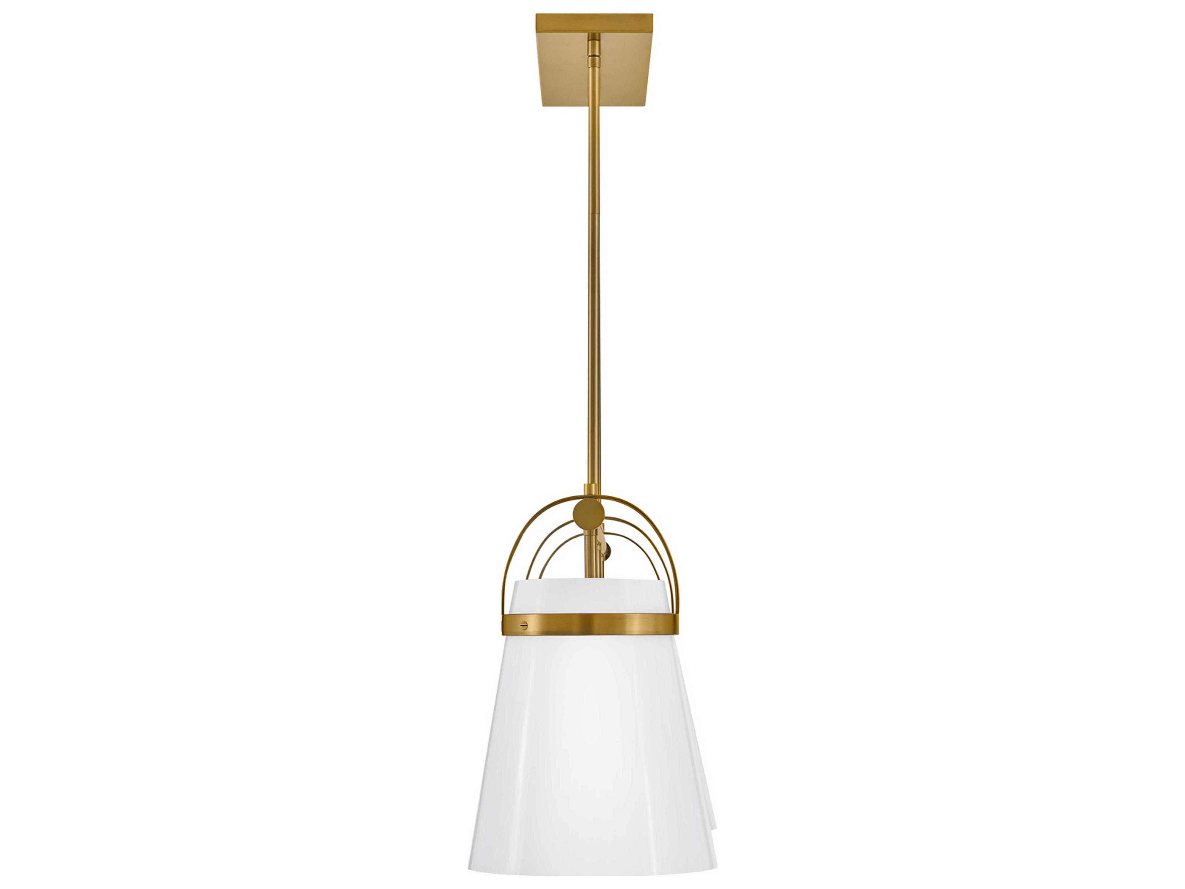 Lark Living Tori 1-Light Lacquered Brass Island Pendant