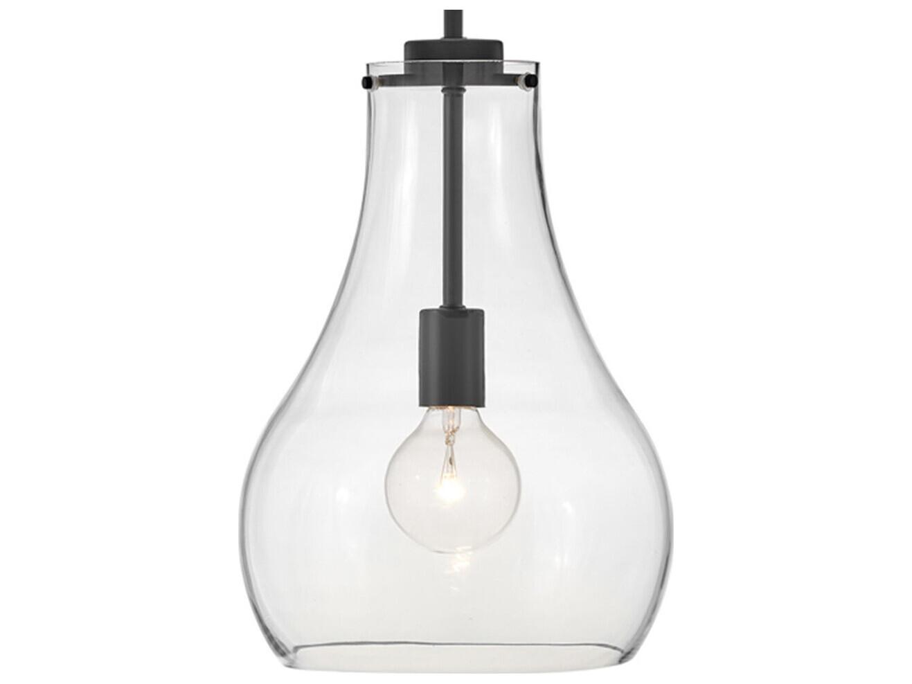 Lark Living Frankie 1-Light Black Mini Pendant