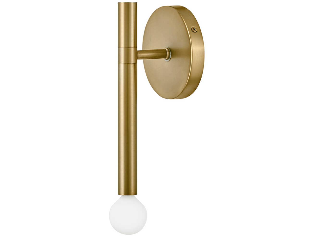 Lark Living Millie 2-Light Lacquered Brass Wall Sconce