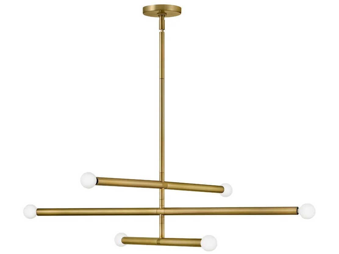 Lark Living Millie 6-Light Lacquered Brass Pendant