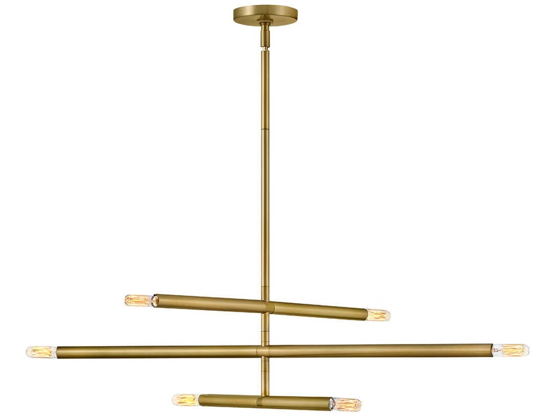 Lark Living Millie 6-Light Lacquered Brass Pendant