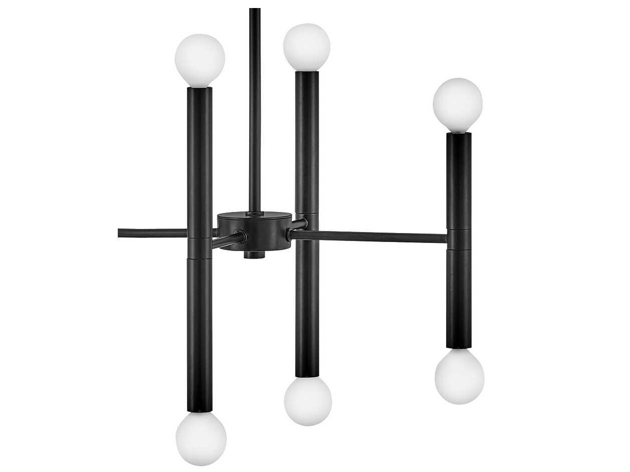 Lark Living Millie 16-Light6-Light Black Linear Island Pendant