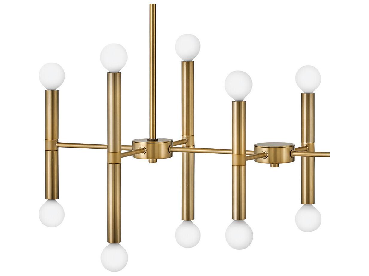 Lark Living Millie 16-Light6-Light Lacquered Brass Linear Island Pendant