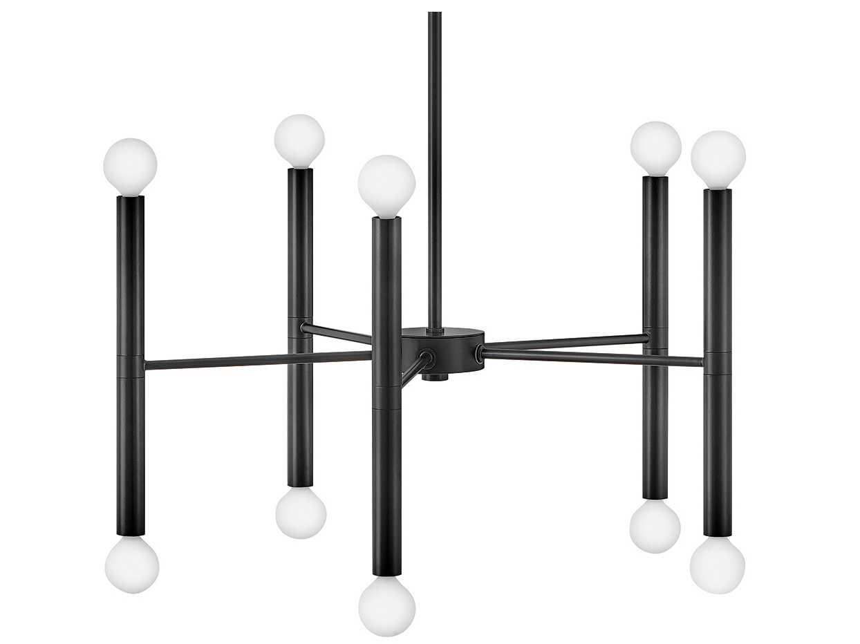 Lark Living Millie 10-Light Black Chandelier