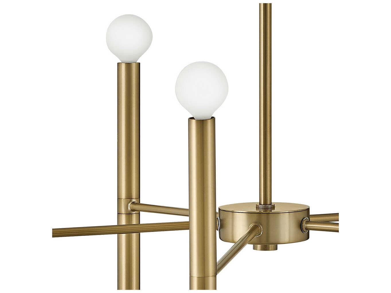 Lark Living Millie 10-Light Lacquered Brass Chandelier