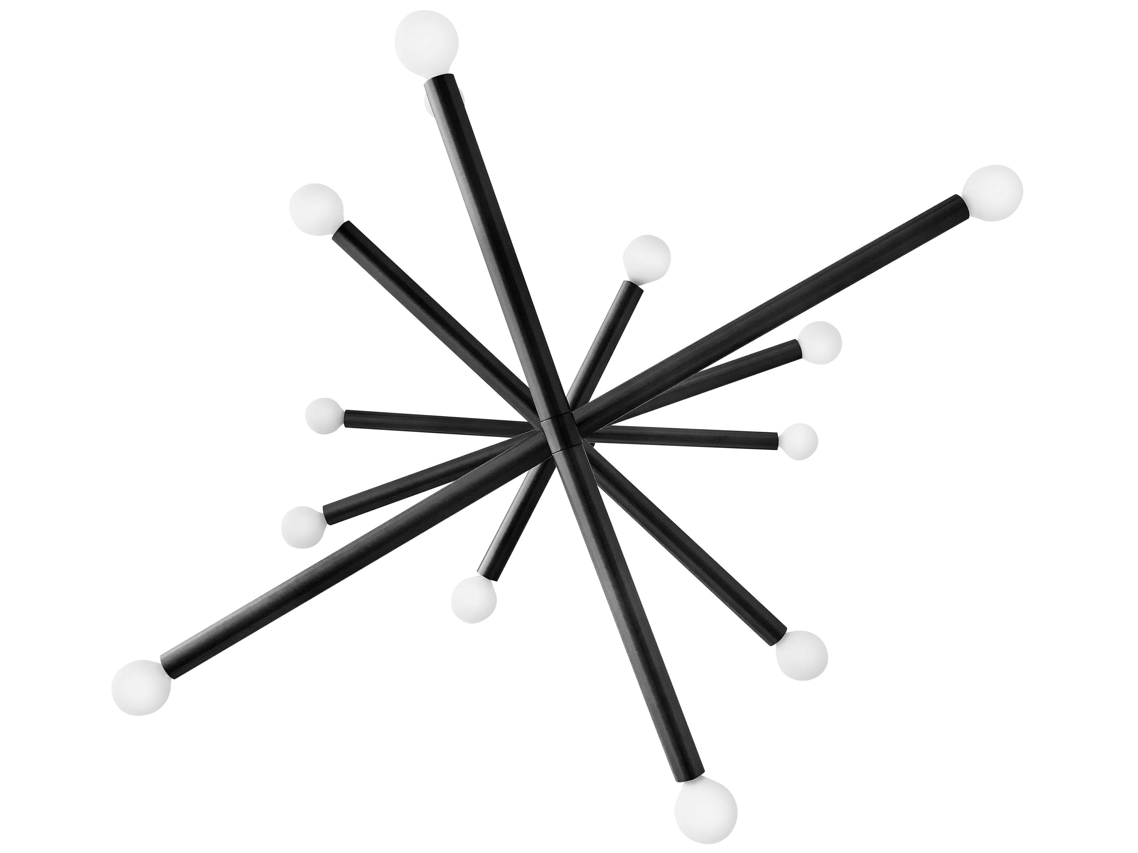 Lark Living Millie 14-Light Black Chandelier