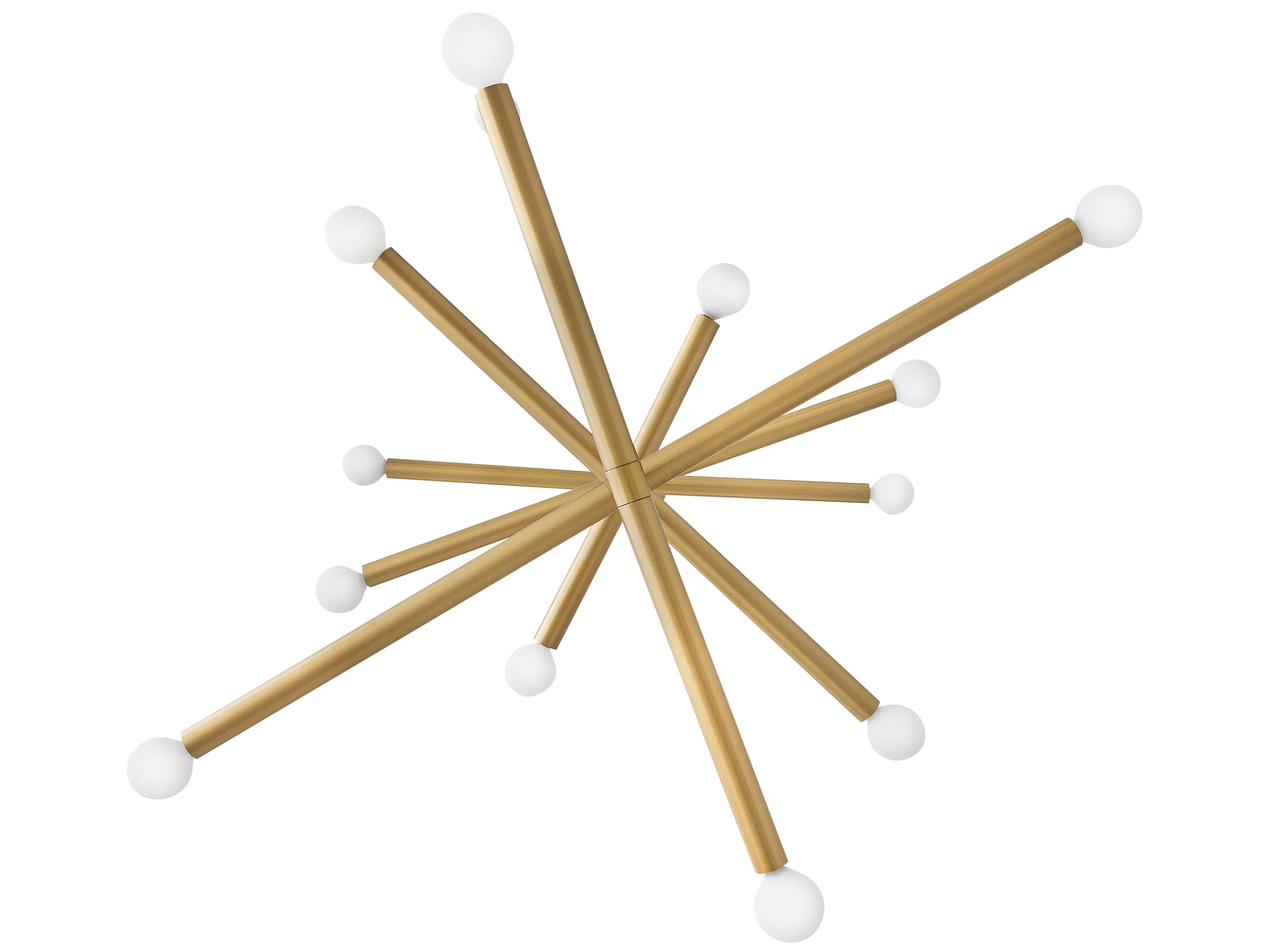 Lark Living Millie 14-Light Lacquered Brass Chandelier