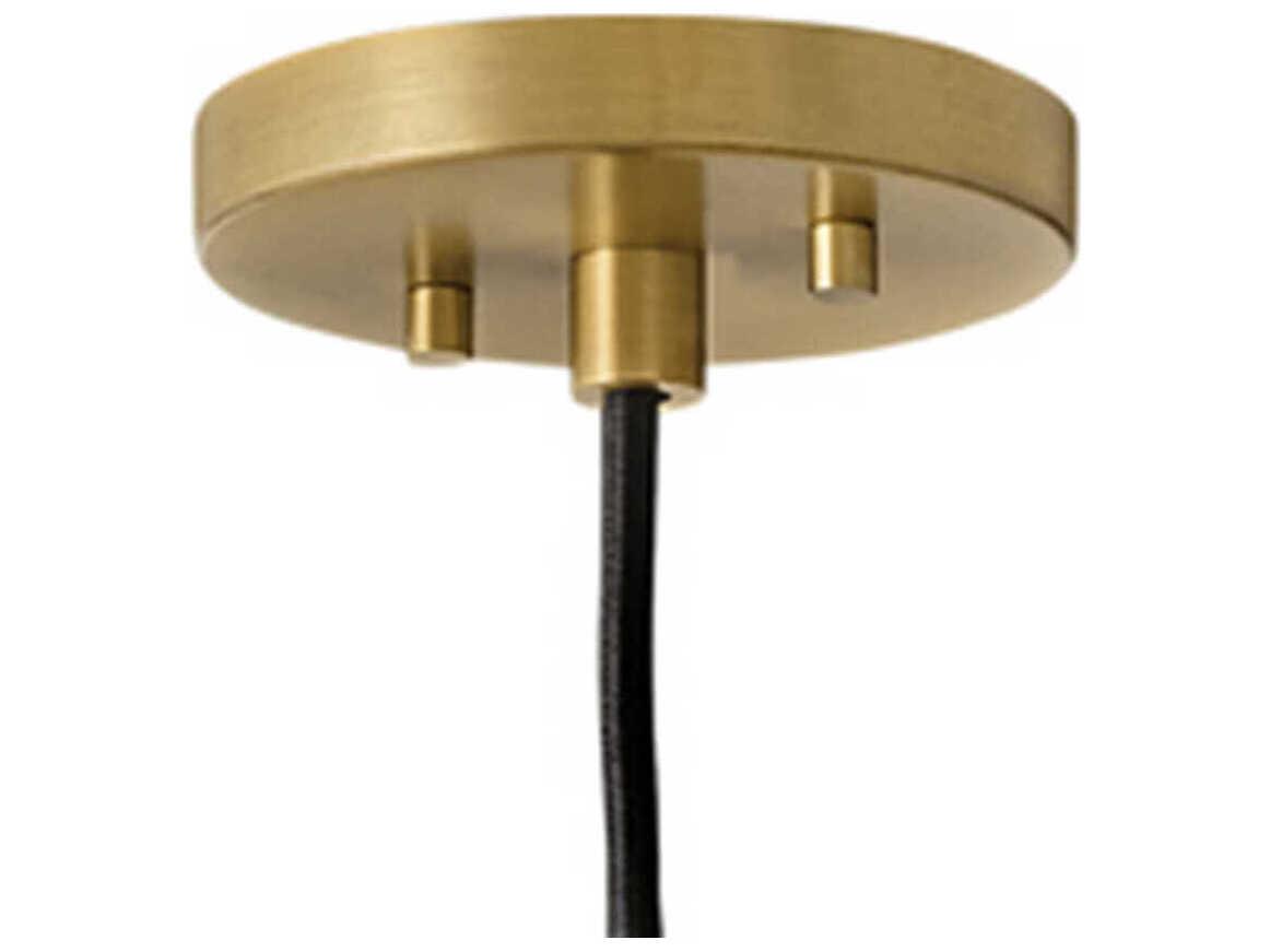 Lark Living Simon 1-Light Black Heritage Brass Pendant