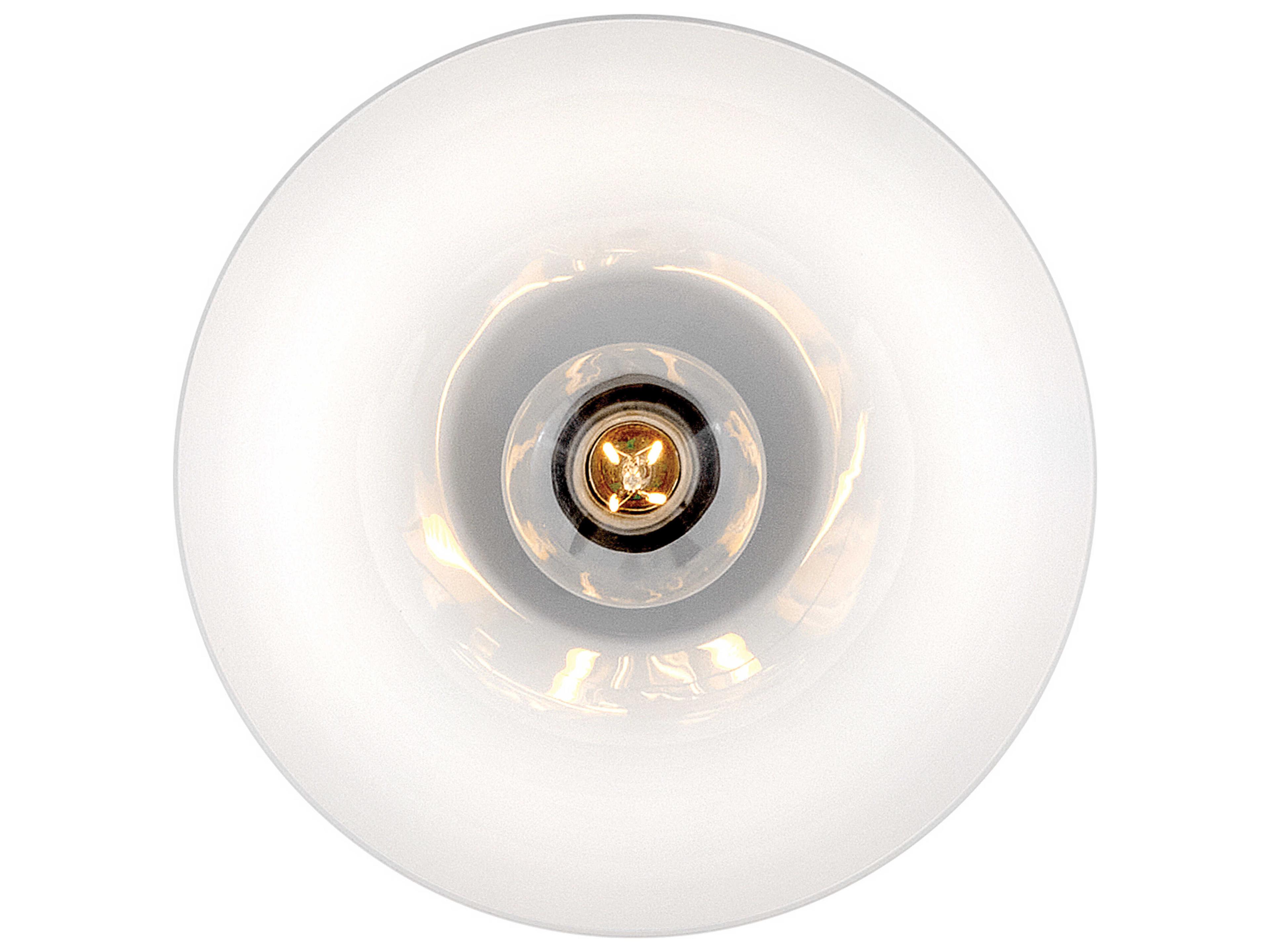 Lark Living Stu 1-Light Black Dome Flush Mount