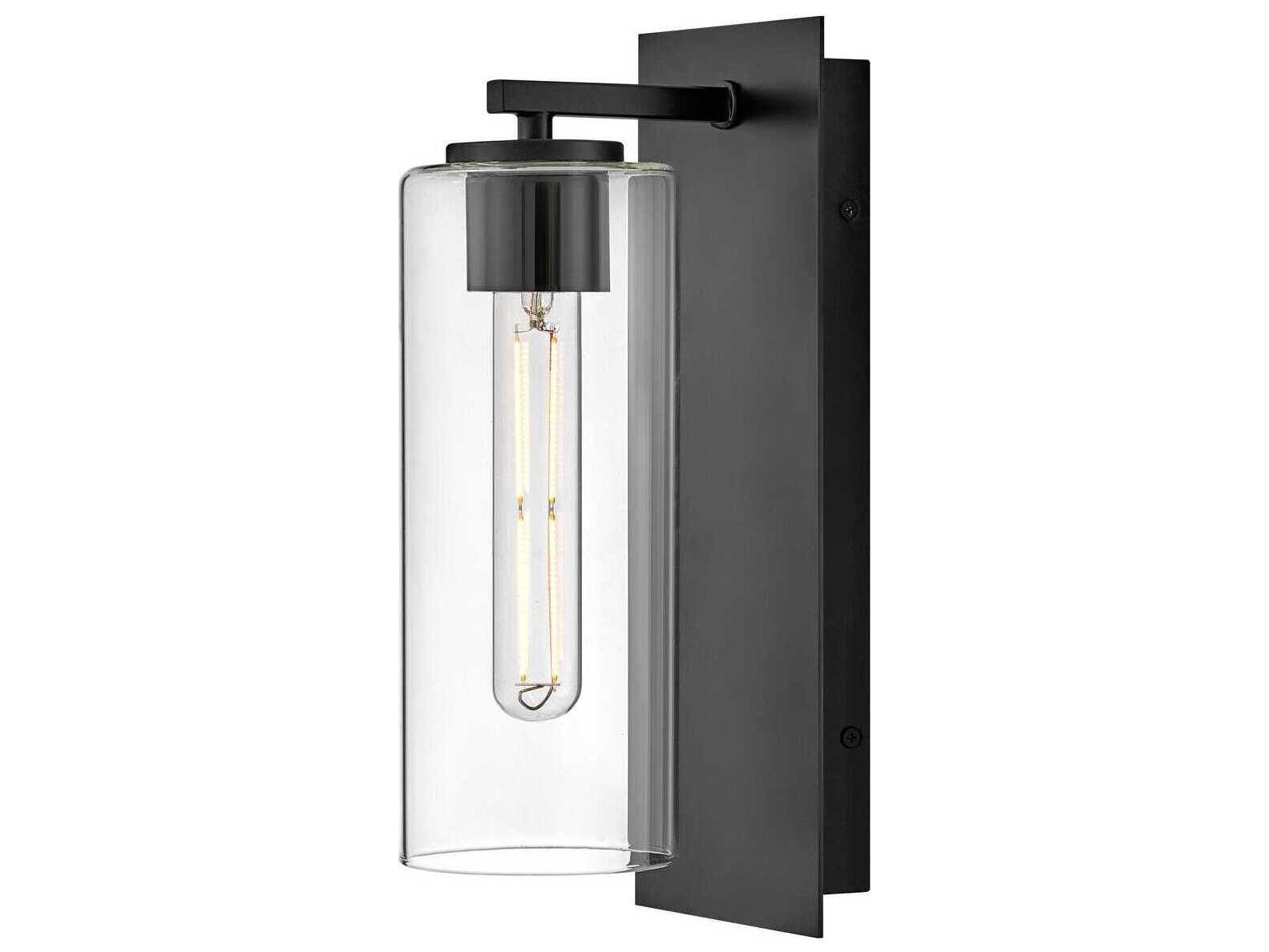 Lark Living Lane 1-Light Black Wall Sconce