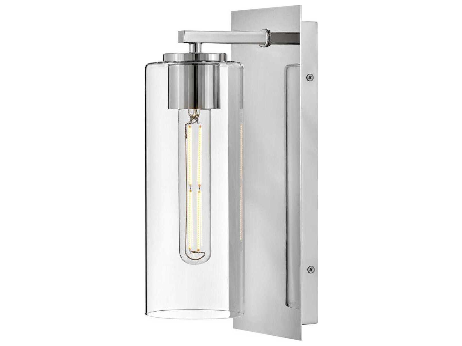 Lark Living Lane 1-Light Polished Nickel Wall Sconce