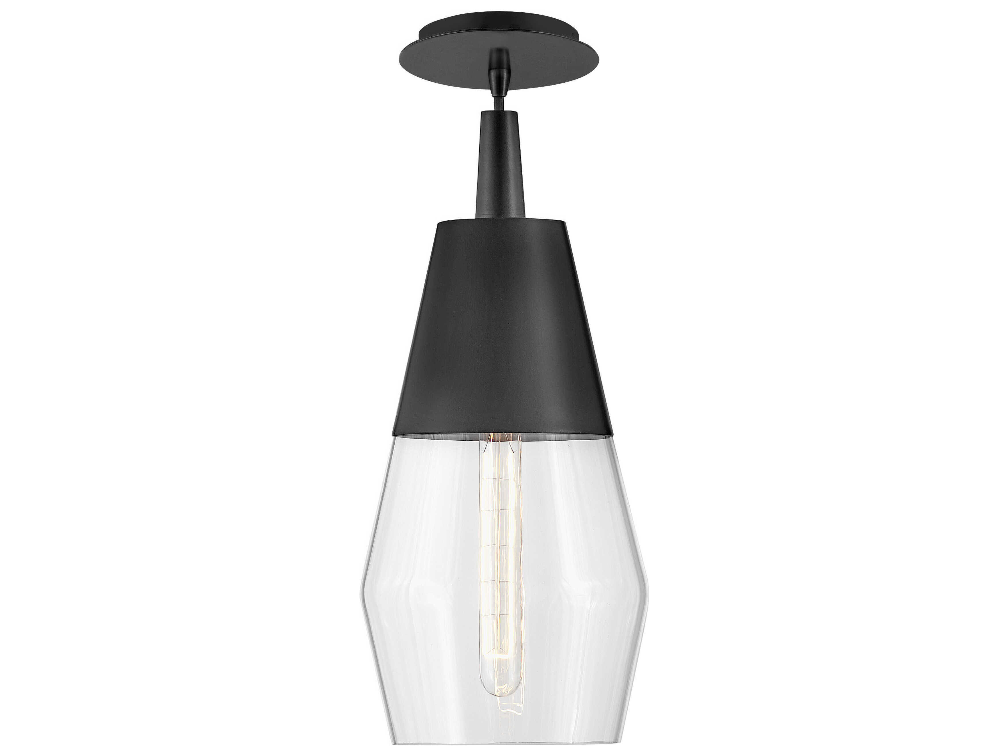 Lark Living Livie 1-Light Black Mini Pendant
