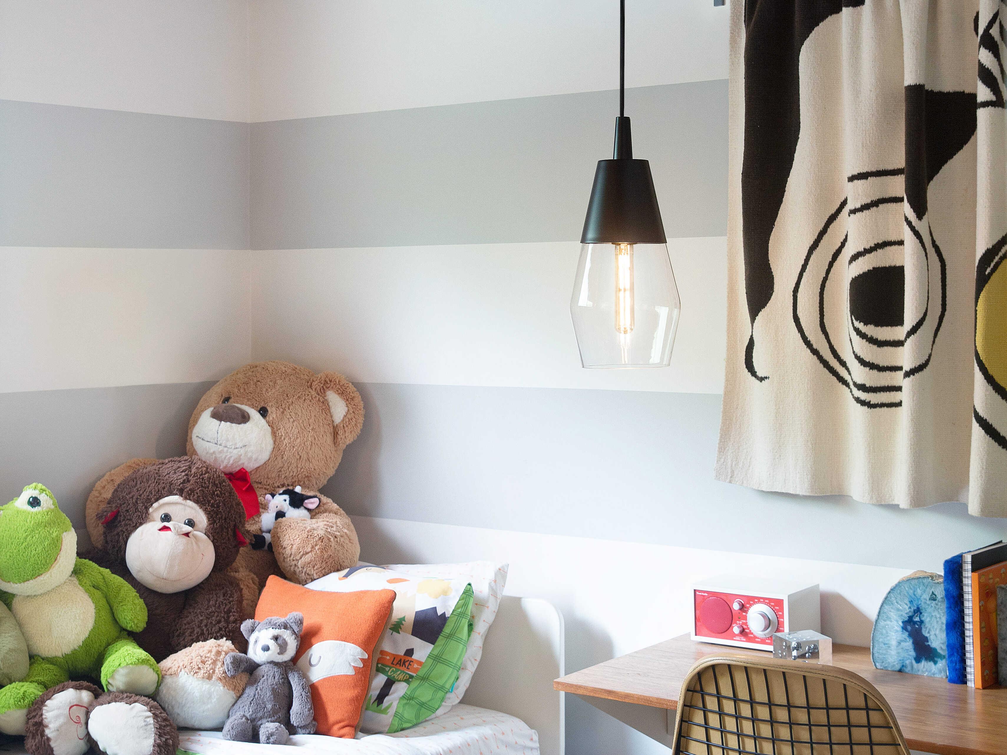 Lark Living Livie 1-Light Black Mini Pendant