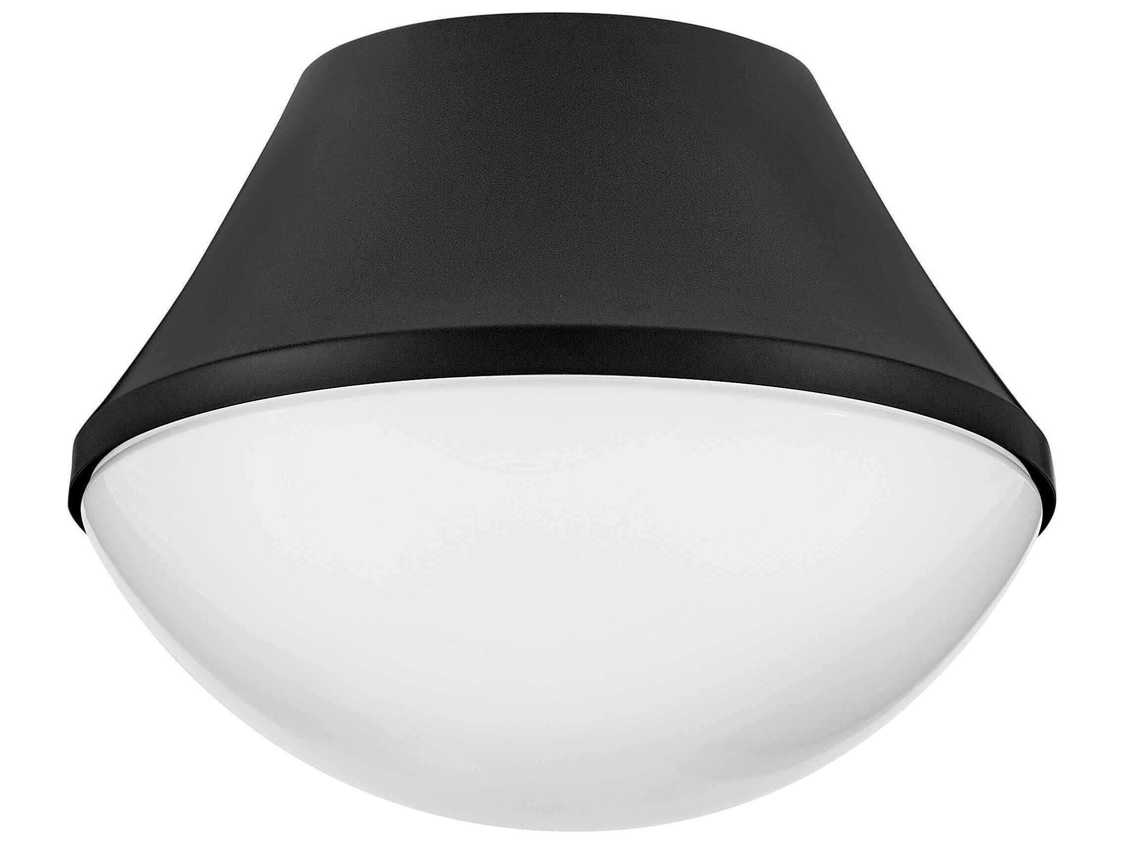 Lark Living Haddie 1-Light Black Flush Mount