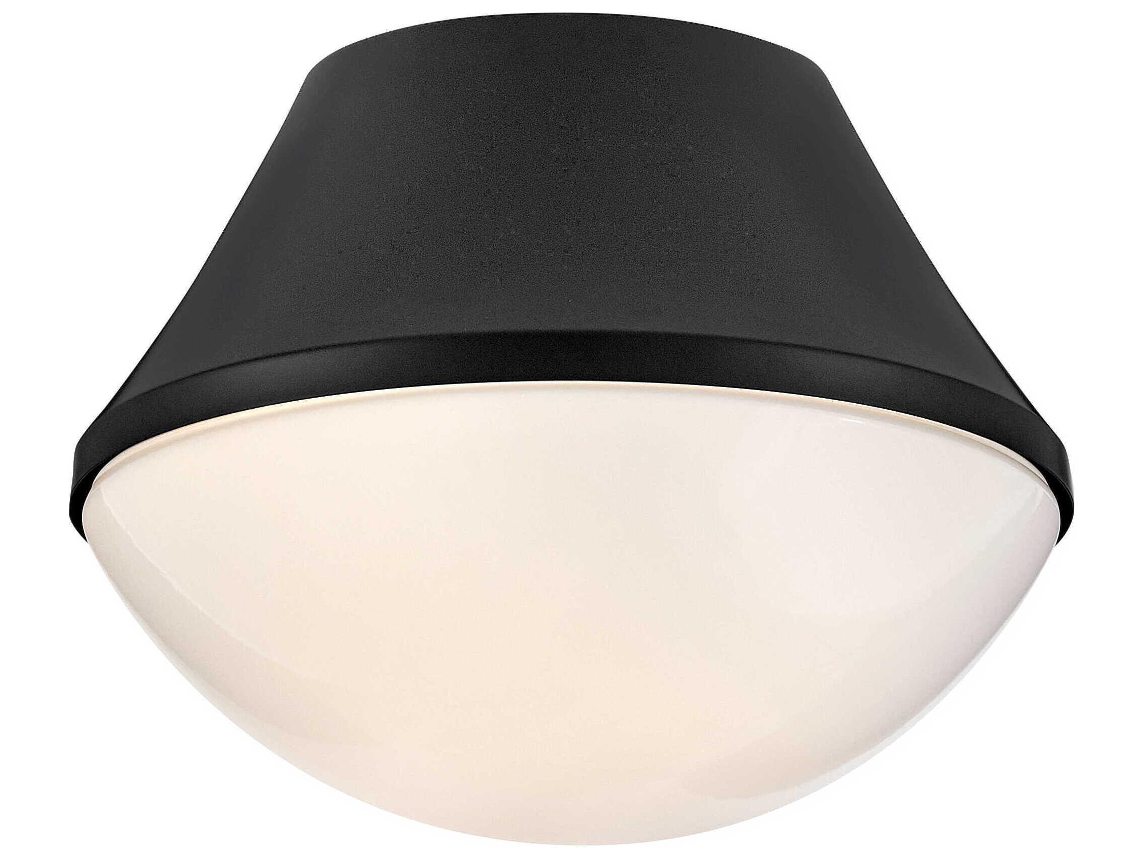 Lark Living Haddie 1-Light Black Flush Mount