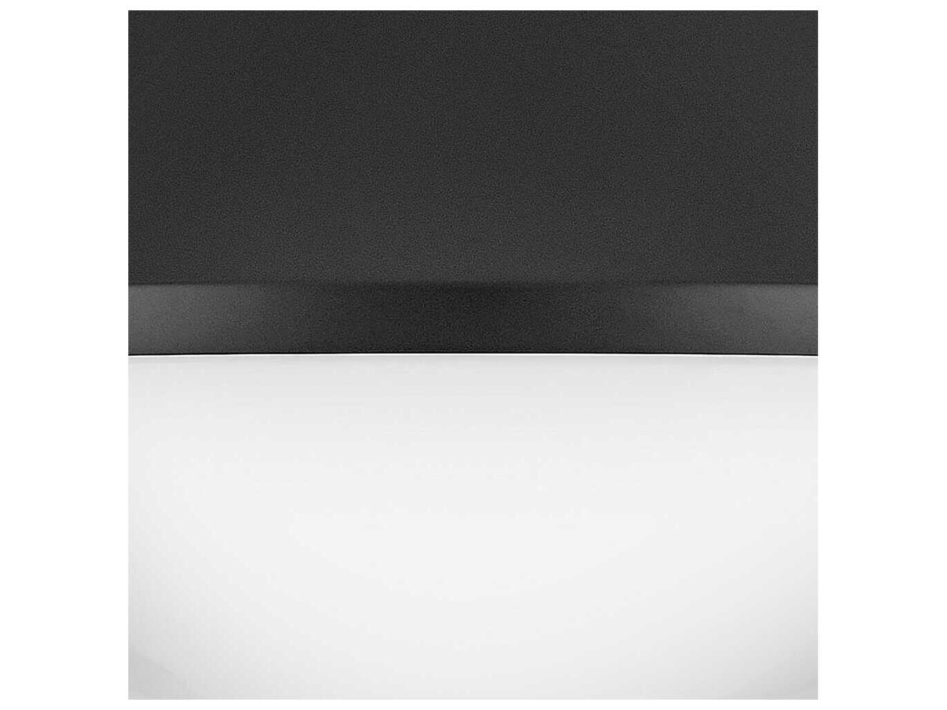 Lark Living Haddie 1-Light Black Flush Mount