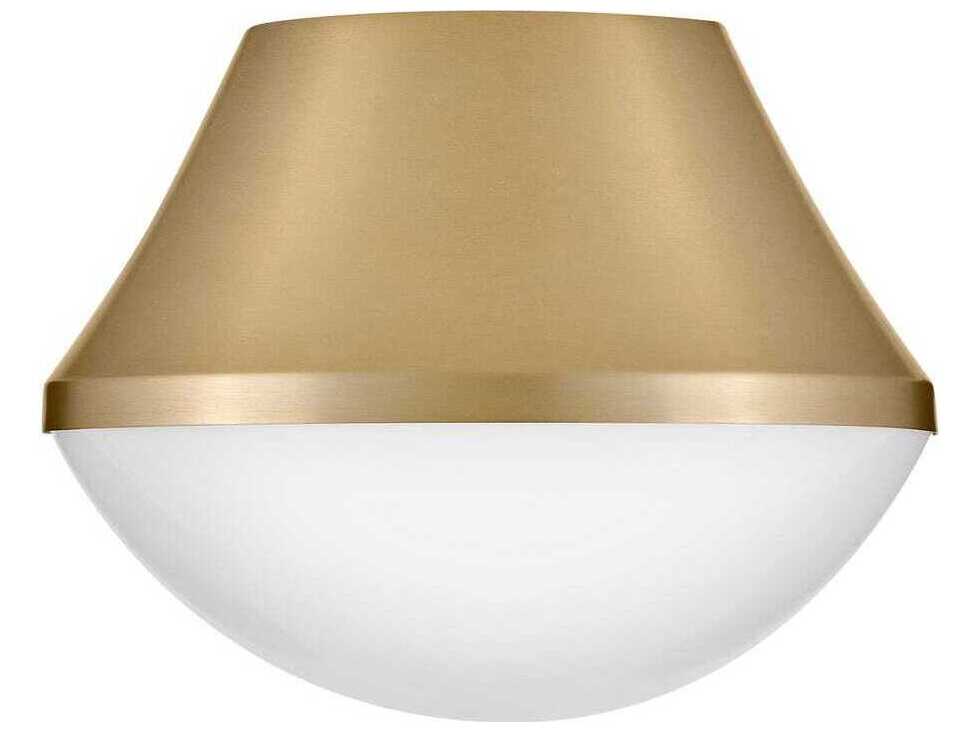 Lark Living Haddie 1-Light Lacquered Brass Flush Mount