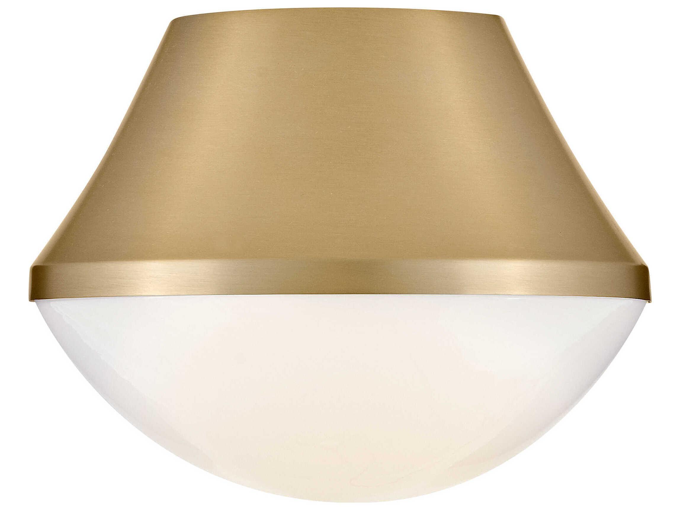 Lark Living Haddie 1-Light Lacquered Brass Flush Mount