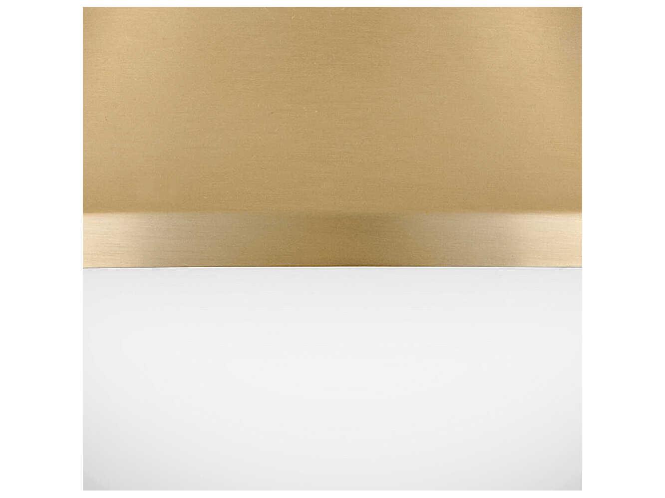 Lark Living Haddie 1-Light Lacquered Brass Flush Mount