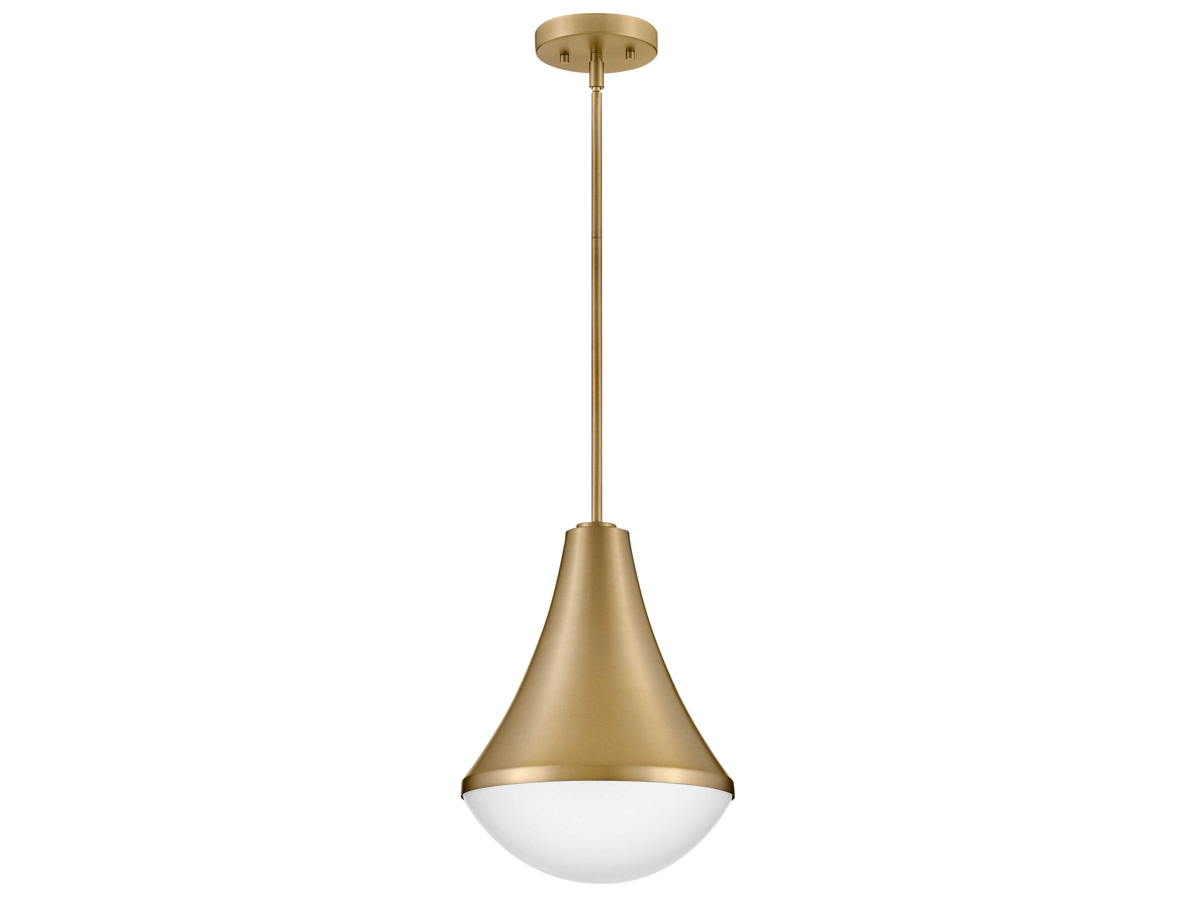 Lark Living Haddie 1-Light Lacquered Brass Mini Pendant