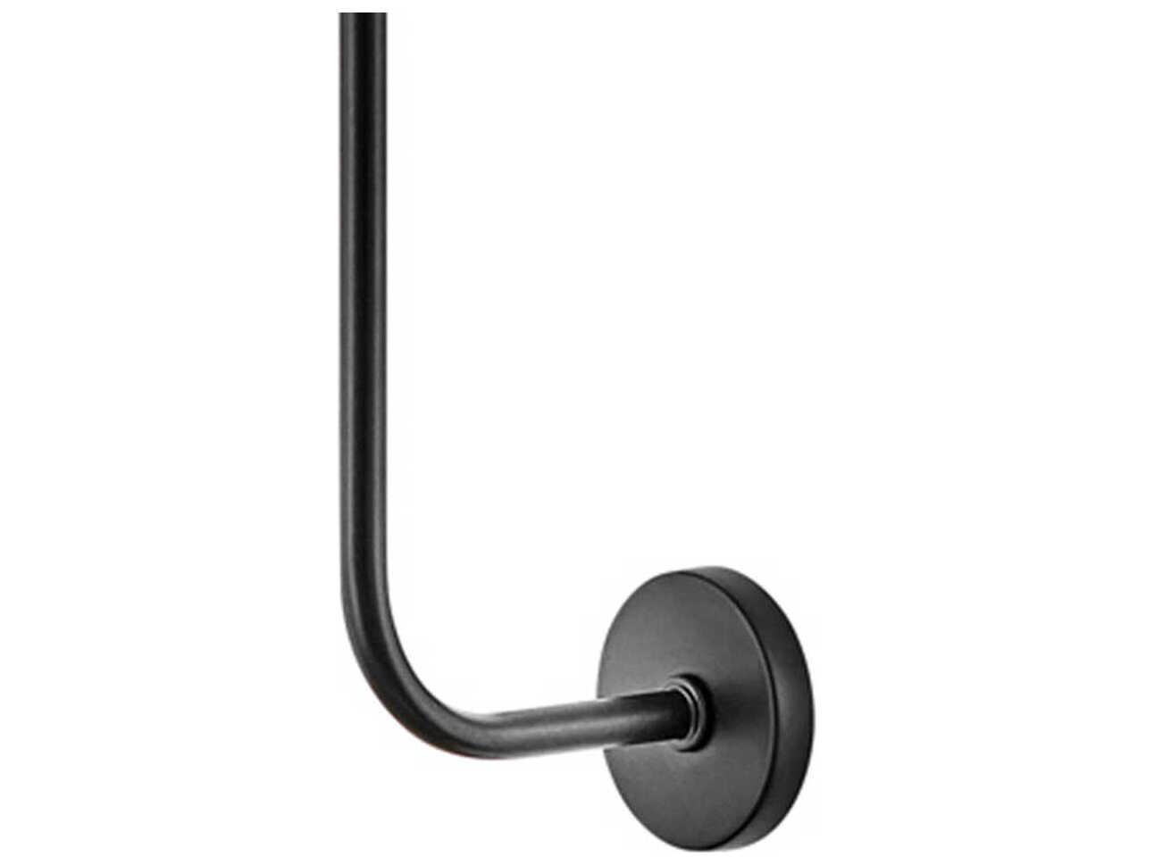 Lark Living Kline 1-Light Black Wall Sconce