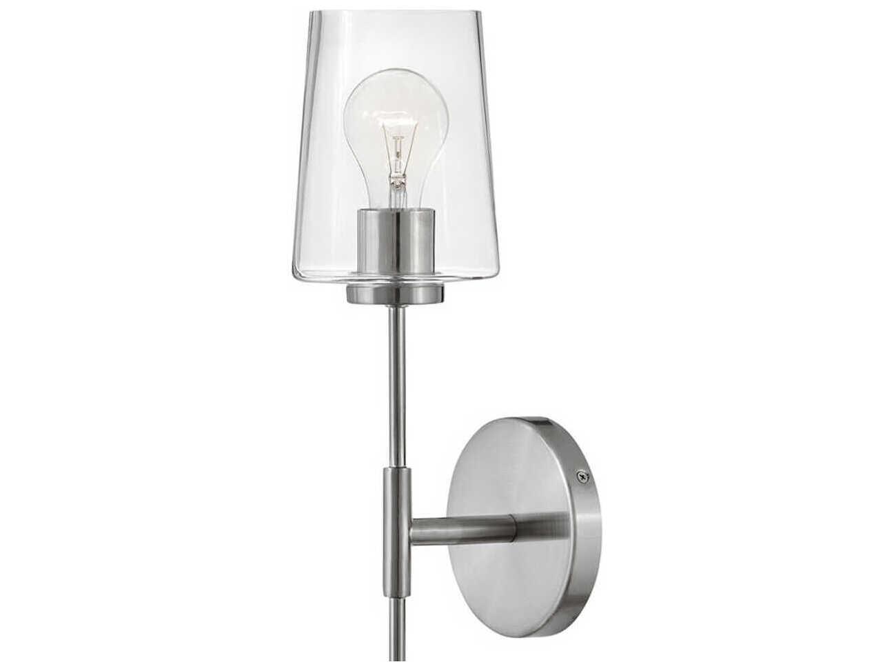 Lark Living Kline 1-Light Brushed Nickel Wall Sconce