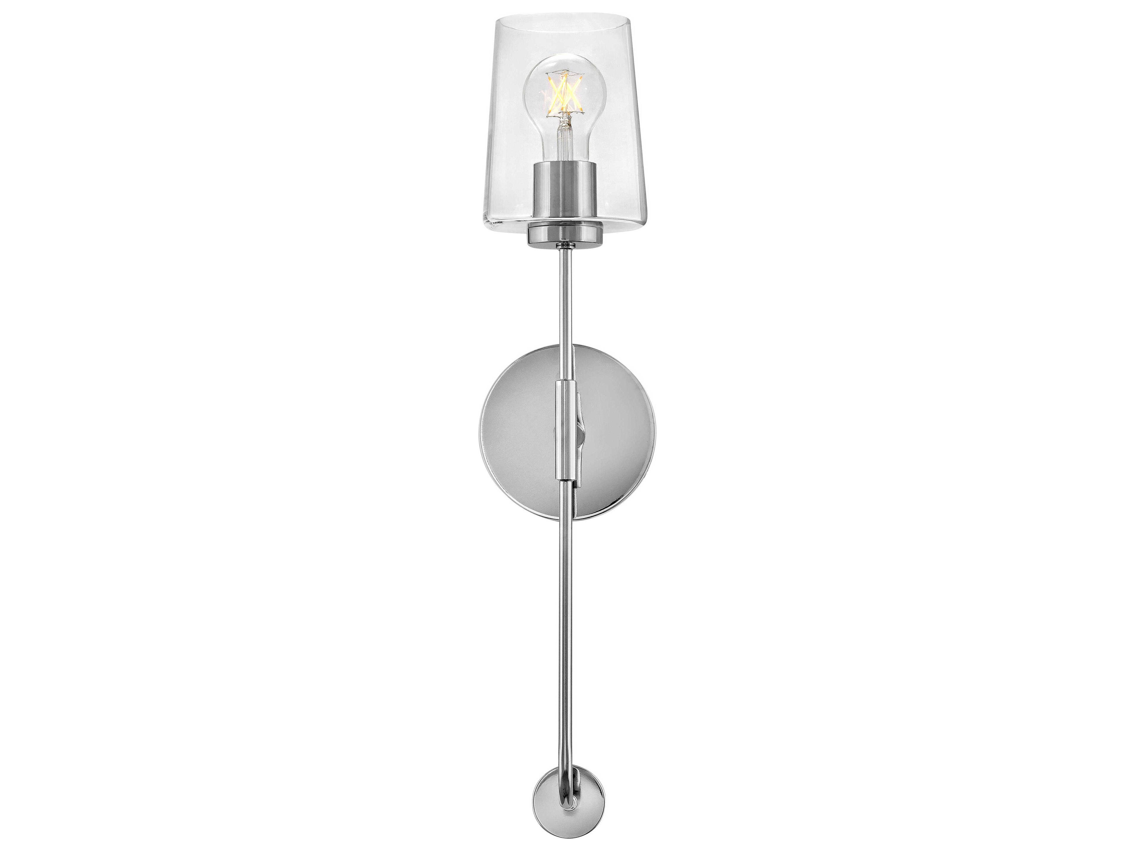 Lark Living Kline 1-Light Chrome Wall Sconce