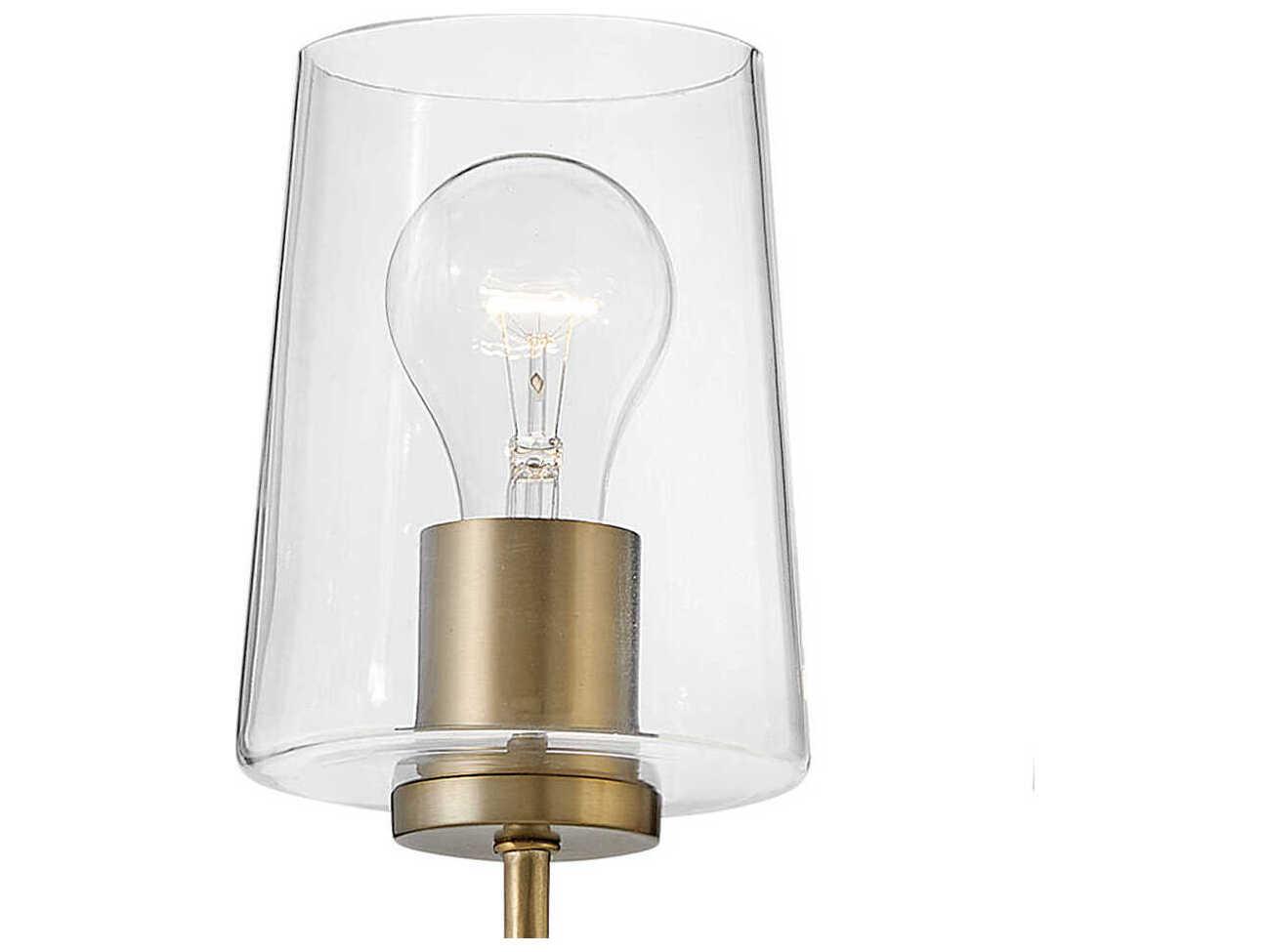 Lark Living Kline 4-Light Lacquered Brass Chandelier