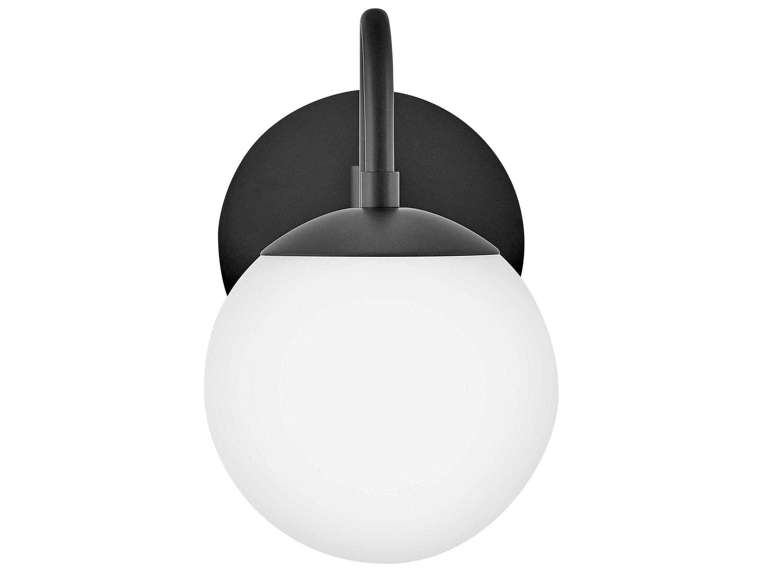 Lark Living Dottie 1-Light Black Swing Wall Sconce