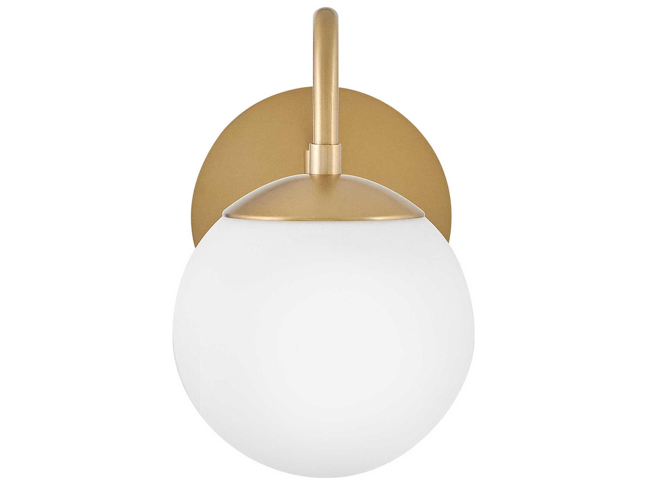 Lark Living Dottie 1-Light Lacquered Brass Swing Wall Sconce