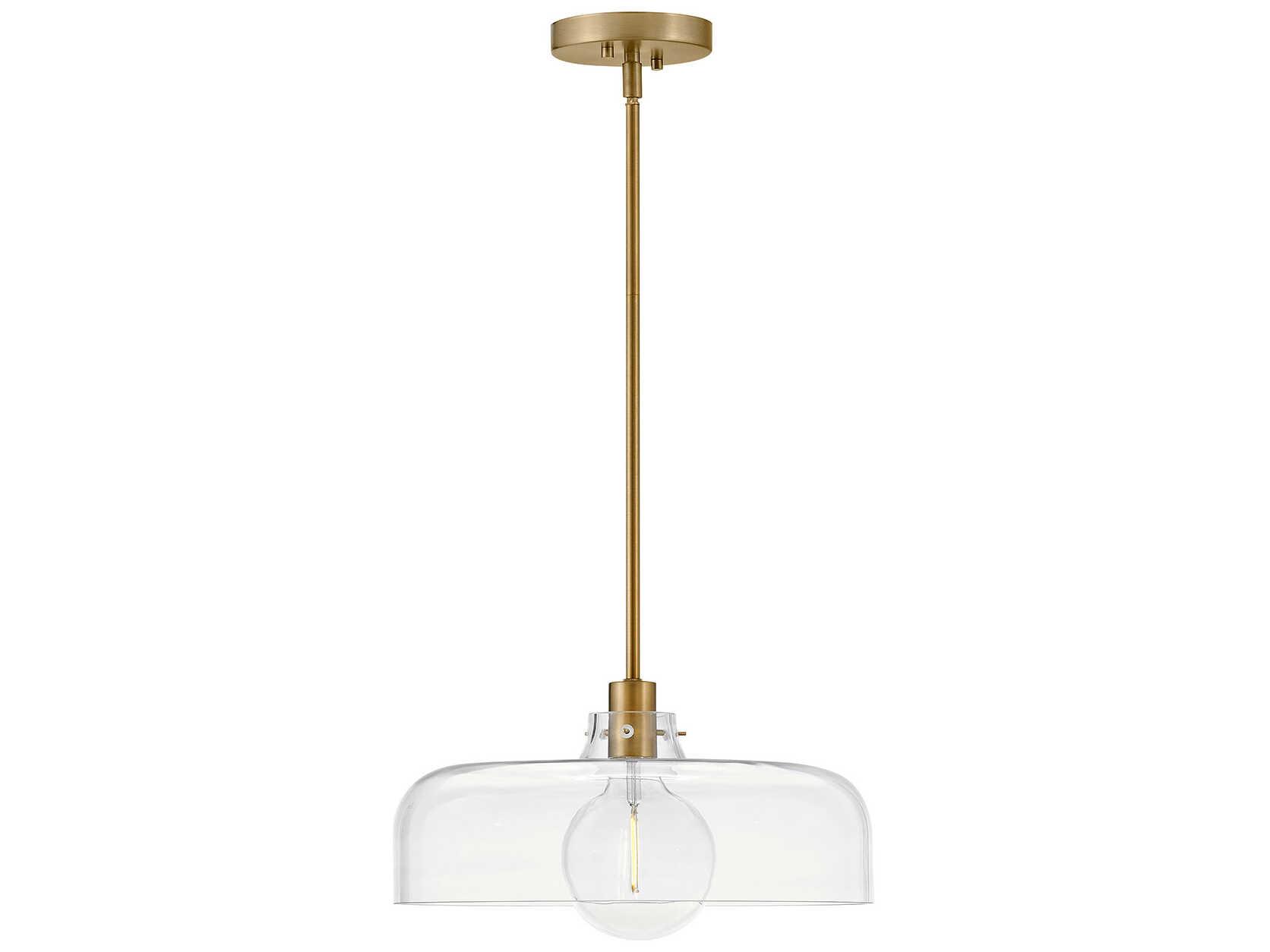 Lark Living Maisie 1-Light Lacquered Brass Pendant