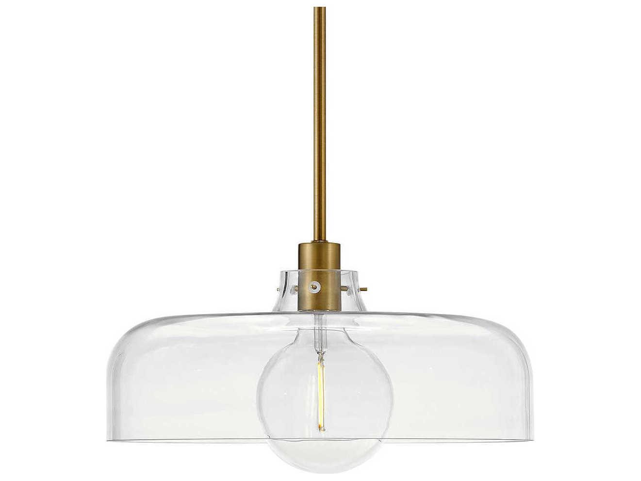 Lark Living Maisie 1-Light Lacquered Brass Pendant