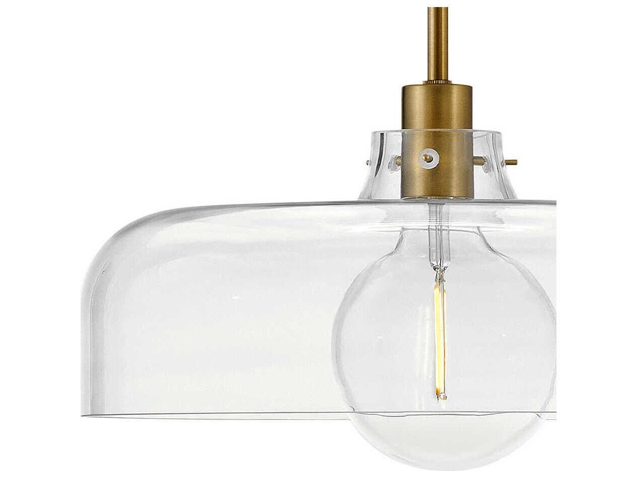 Lark Living Maisie 1-Light Lacquered Brass Pendant