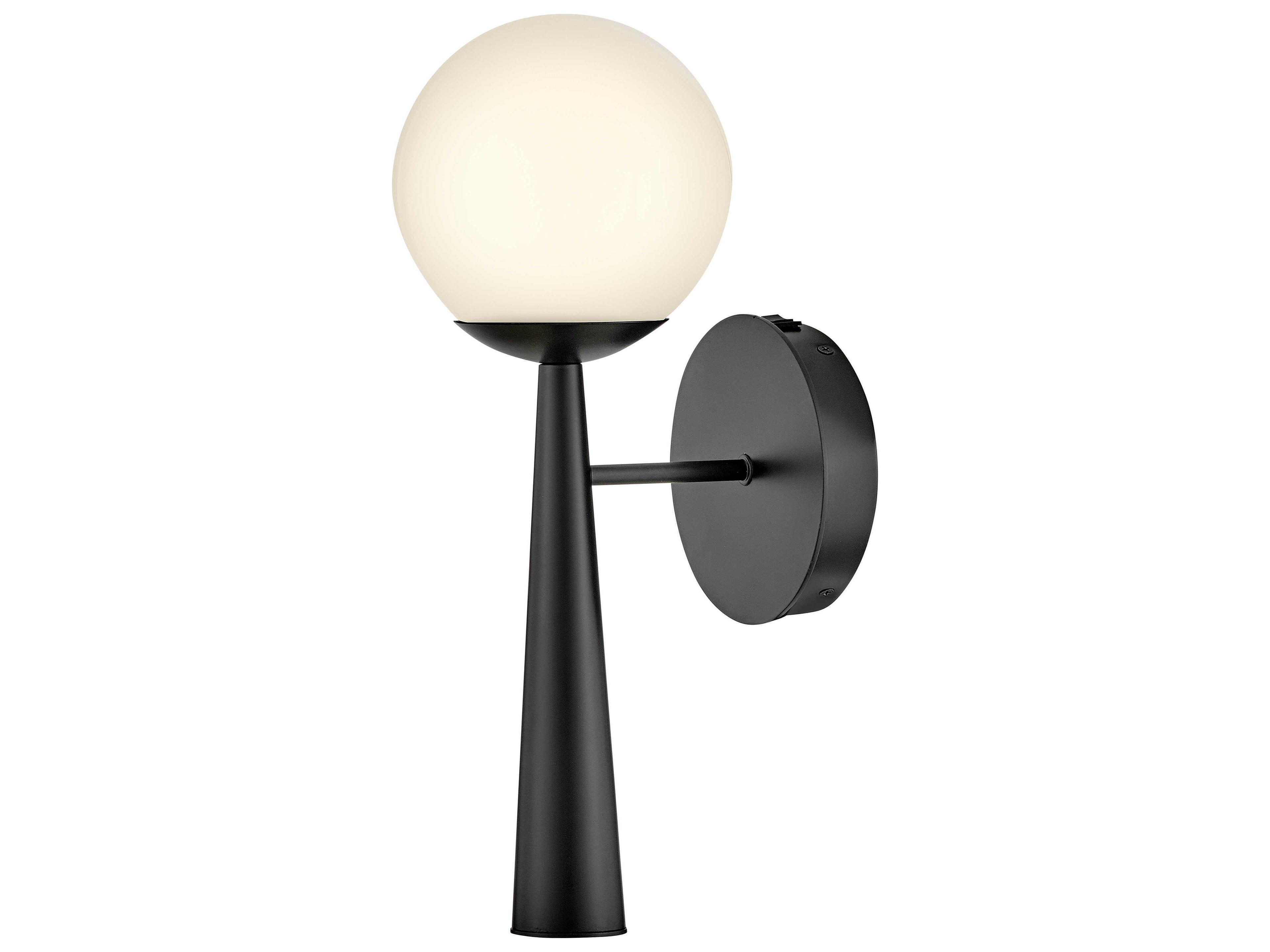 Lark Living Izzy 1-Light Black Wall Sconce