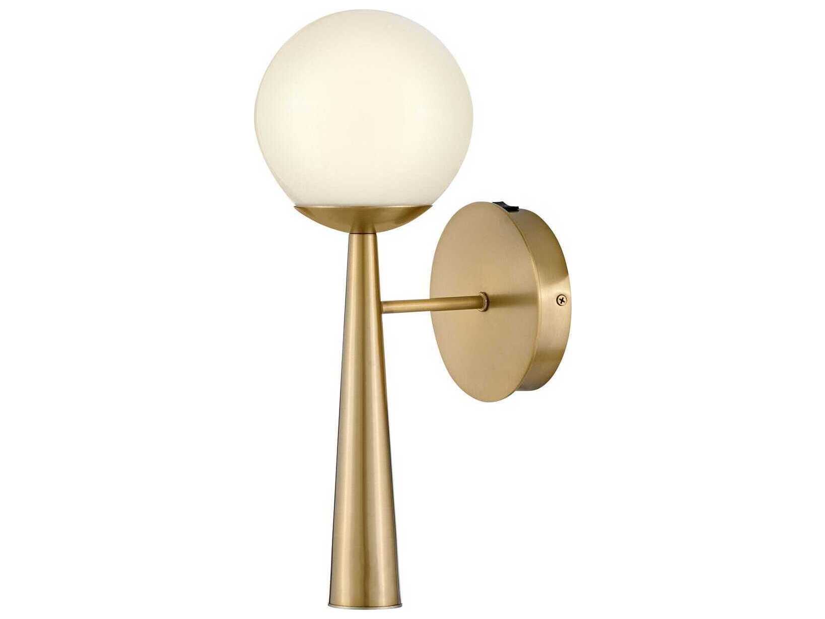 Lark Living Izzy 1-Light Lacquered Brass Wall Sconce