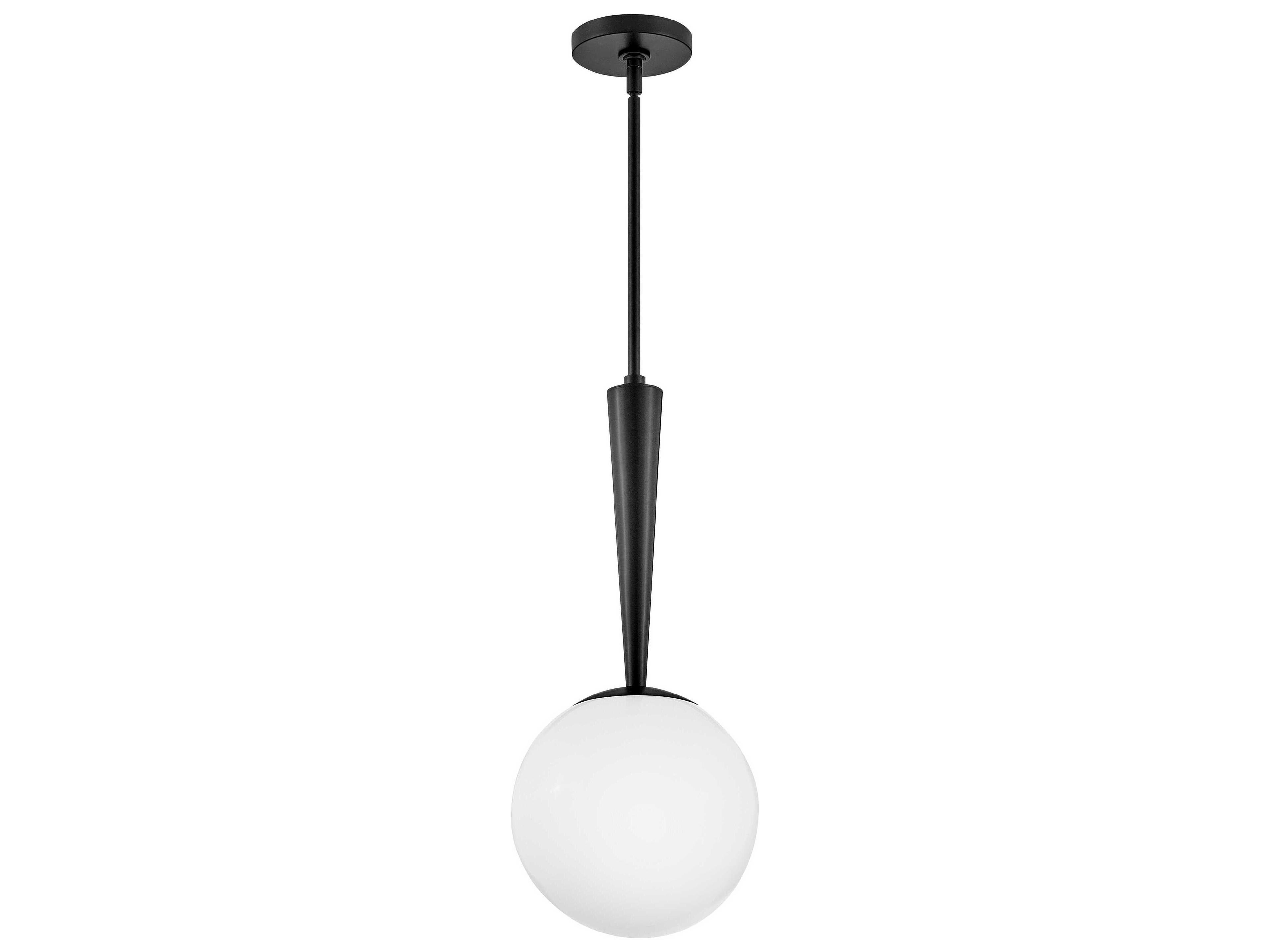 Lark Living Izzy 1-Light Black Globe Mini Pendant