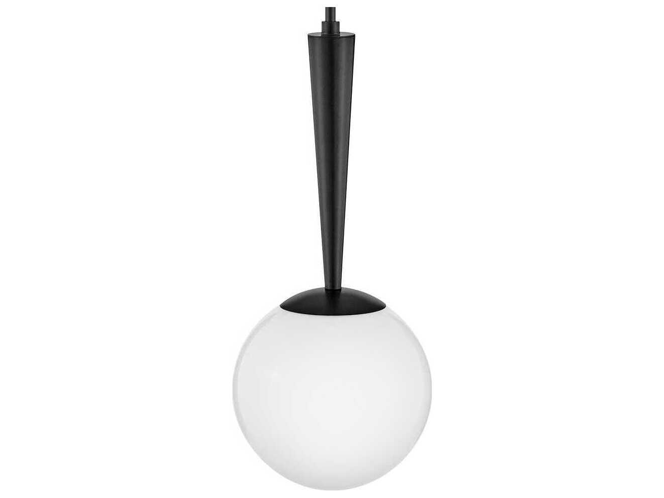 Lark Living Izzy 1-Light Black Globe Mini Pendant