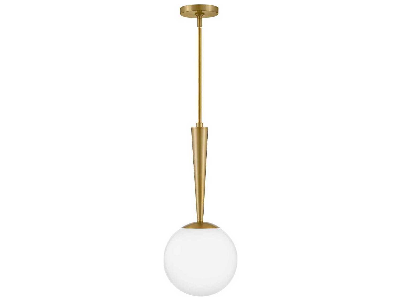 Lark Living Izzy 1-Light Lacquered Brass Globe Mini Pendant